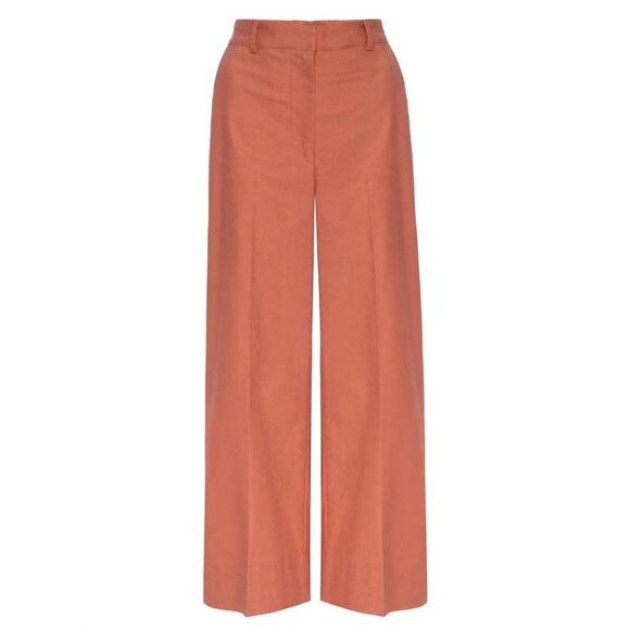 brochu walker Lena Cropped Pant TGR4270 in Rio Salmon Brick Rust Small S NEW - Picture 5 of 6